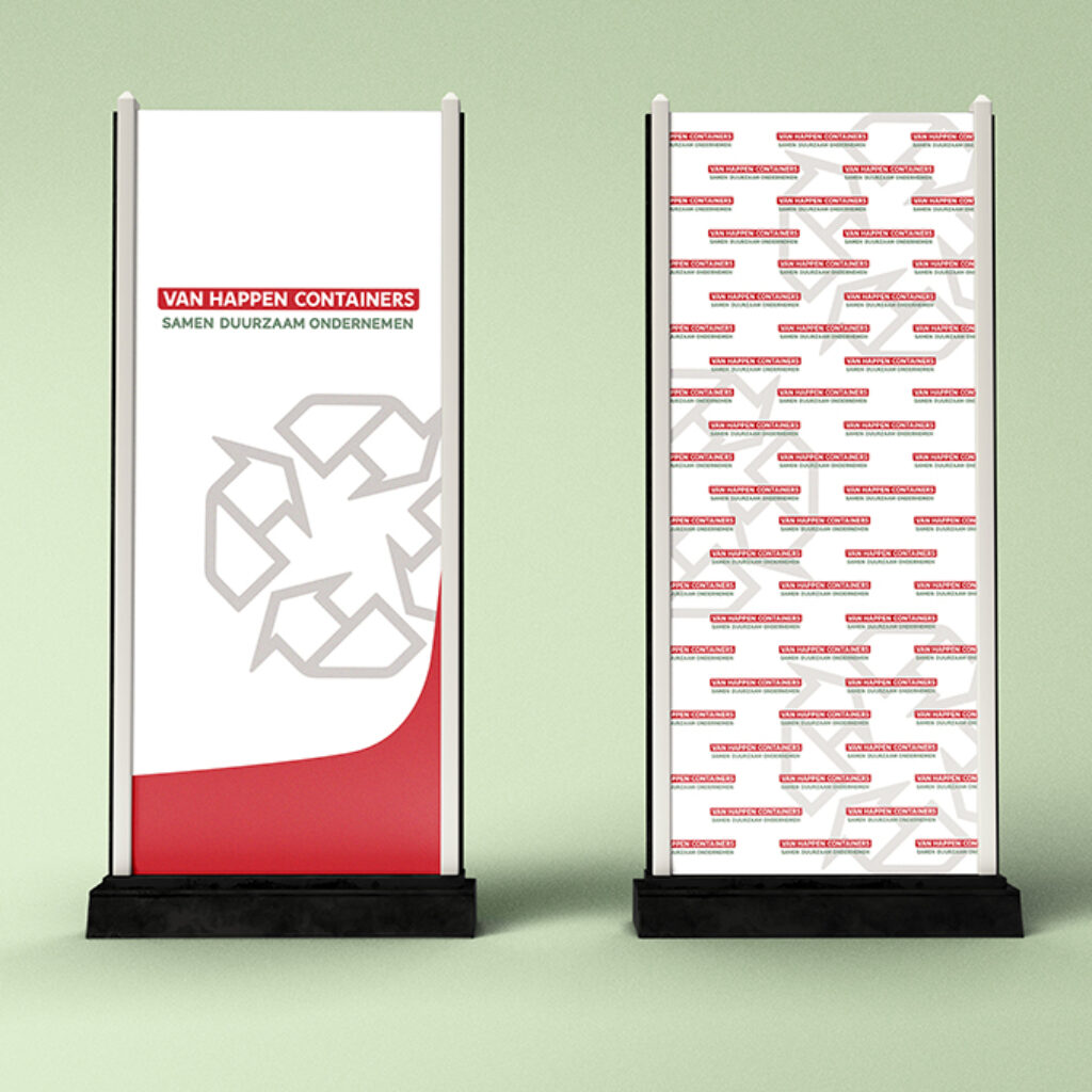 Van Happen Containers – Roll Up Banners